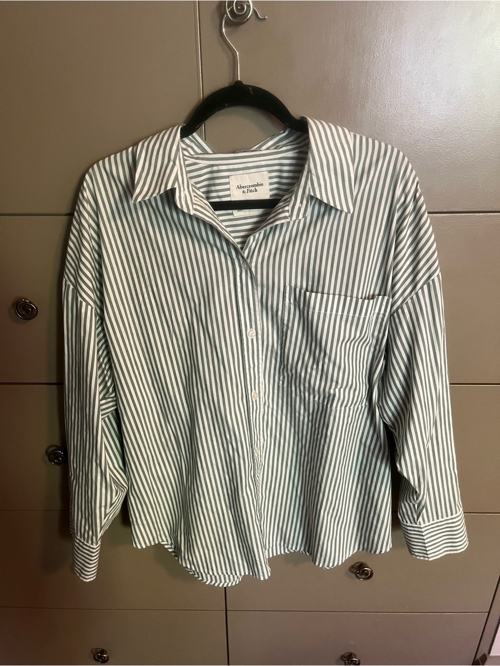 Abercrombie and Fitch Striped Button Down